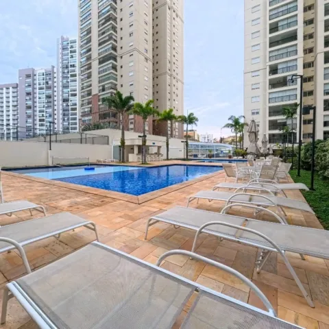 Apartamento mobiliado de 100 m² com vista panorâmica no Premiatto Residence Club